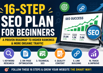 16-Step SEO Plan for beginners