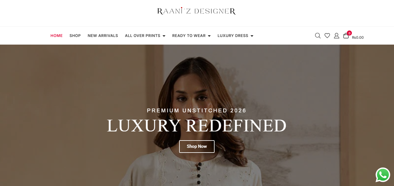 Raaniz Designer Development
