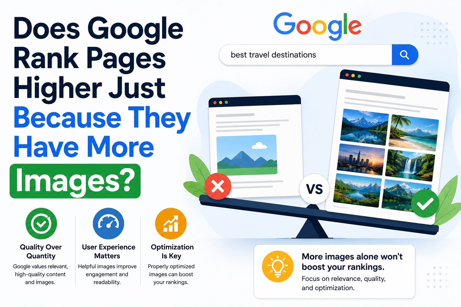 Does Google Rank Pages Higher Just Because They Have More Images?