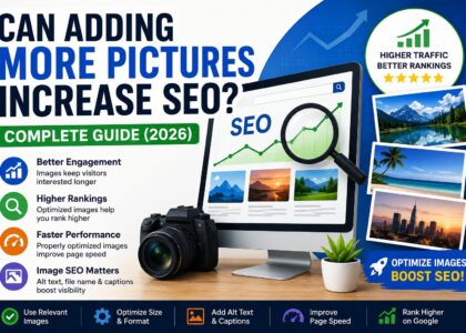 Can Adding More Pictures Increase SEO? Complete Guide (2026) with optimized website images, search rankings, and image SEO best practices.